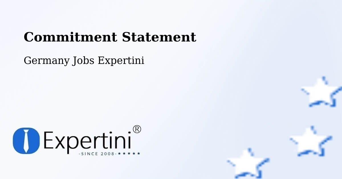 Corporate Commitment – Satrup - Germany Jobs Expertini